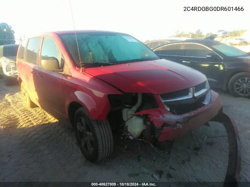 2C4RDGBG0DR601466 2013 Dodge Grand Caravan Se