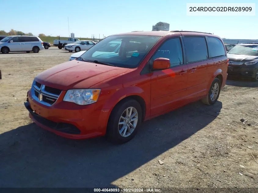 2013 Dodge Grand Caravan Sxt VIN: 2C4RDGCG2DR628909 Lot: 40649893