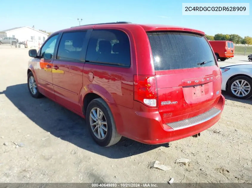 2013 Dodge Grand Caravan Sxt VIN: 2C4RDGCG2DR628909 Lot: 40649893