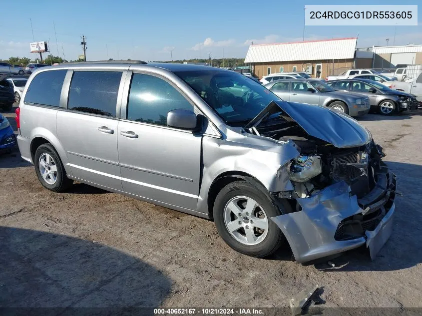 2013 Dodge Grand Caravan Sxt VIN: 2C4RDGCG1DR553605 Lot: 40652167