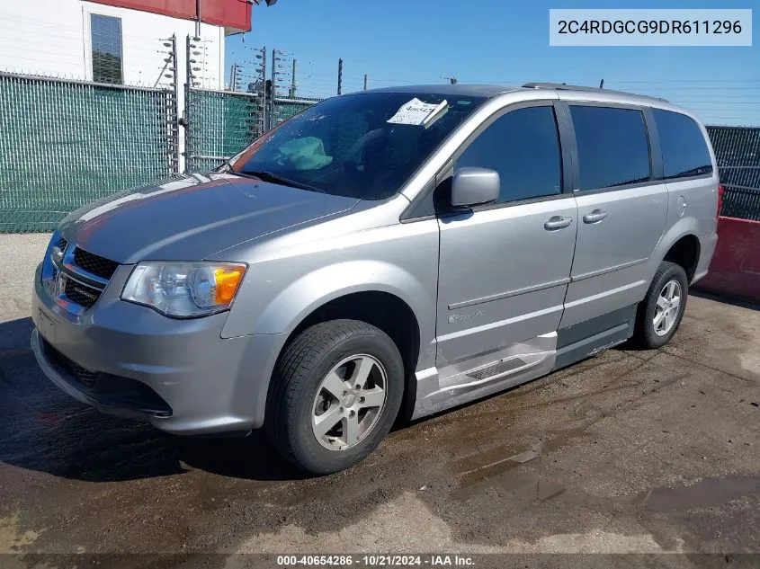 2013 Dodge Grand Caravan Sxt VIN: 2C4RDGCG9DR611296 Lot: 40654286