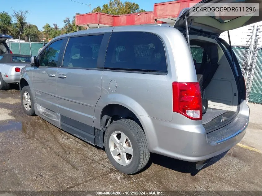 2013 Dodge Grand Caravan Sxt VIN: 2C4RDGCG9DR611296 Lot: 40654286