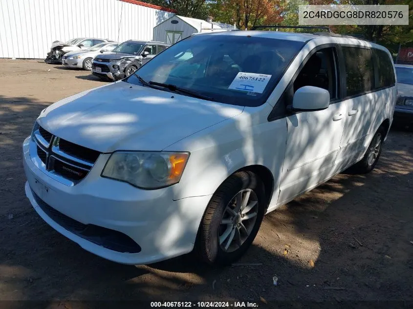 2013 Dodge Grand Caravan Sxt VIN: 2C4RDGCG8DR820576 Lot: 40675122