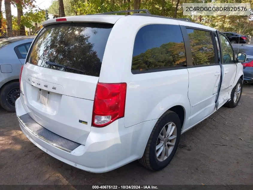 2C4RDGCG8DR820576 2013 Dodge Grand Caravan Sxt