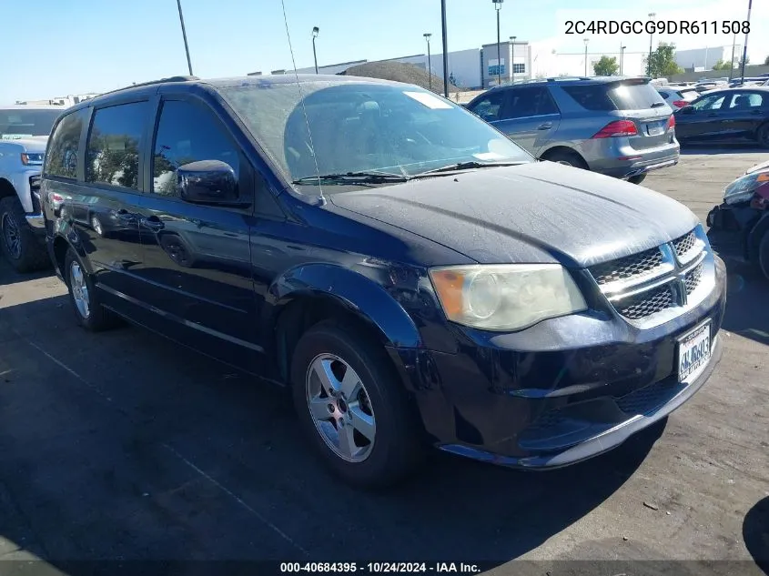 2013 Dodge Grand Caravan Sxt VIN: 2C4RDGCG9DR611508 Lot: 40684395