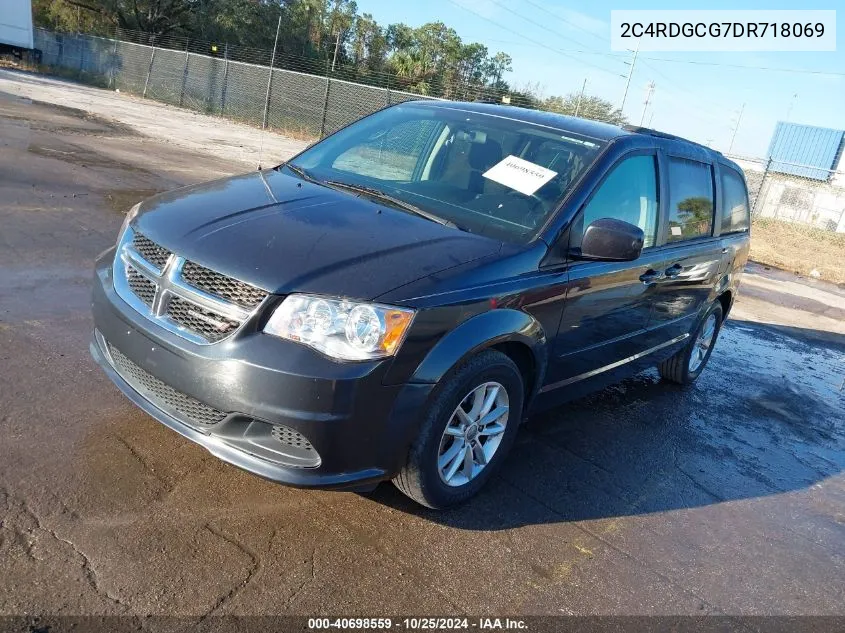 2013 Dodge Grand Caravan Sxt VIN: 2C4RDGCG7DR718069 Lot: 40698559