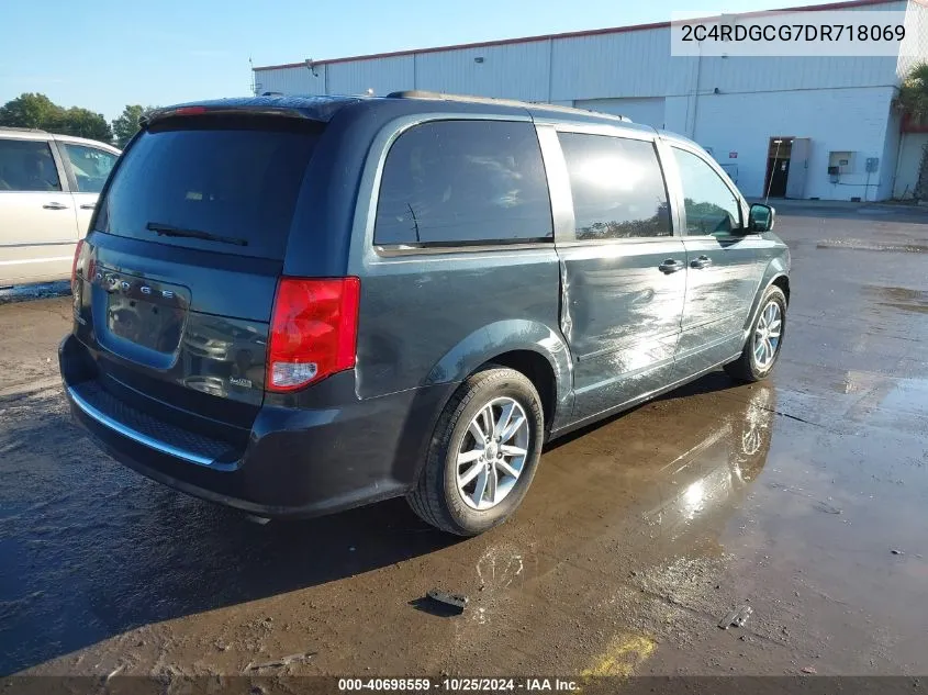 2013 Dodge Grand Caravan Sxt VIN: 2C4RDGCG7DR718069 Lot: 40698559