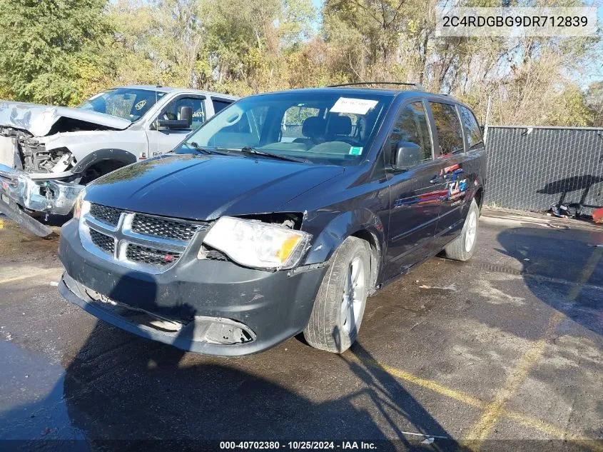 2013 Dodge Grand Caravan Se VIN: 2C4RDGBG9DR712839 Lot: 40702380