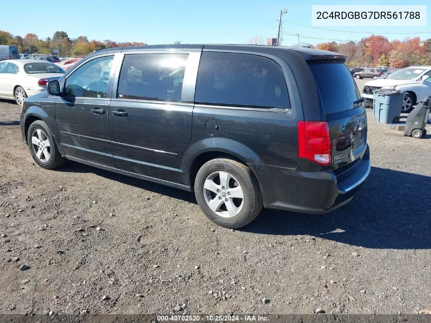 2013 Dodge Grand Caravan Se VIN: 2C4RDGBG7DR561788 Lot: 40702520