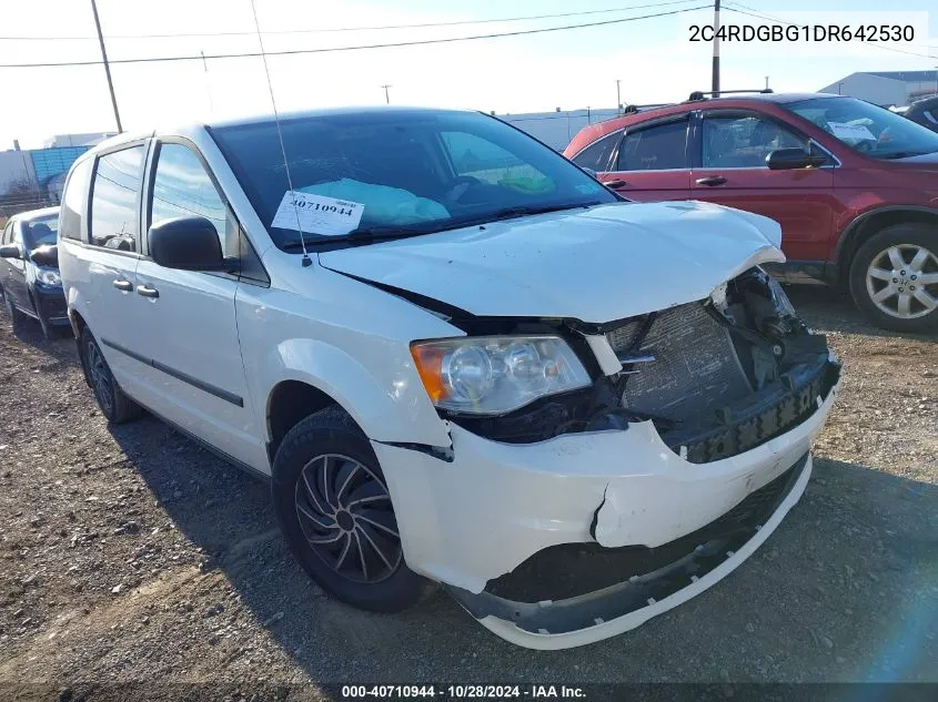 2013 Dodge Grand Caravan American Value Pkg VIN: 2C4RDGBG1DR642530 Lot: 40710944