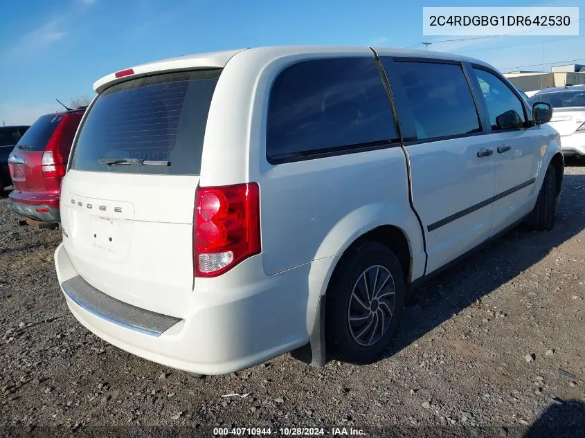 2013 Dodge Grand Caravan American Value Pkg VIN: 2C4RDGBG1DR642530 Lot: 40710944