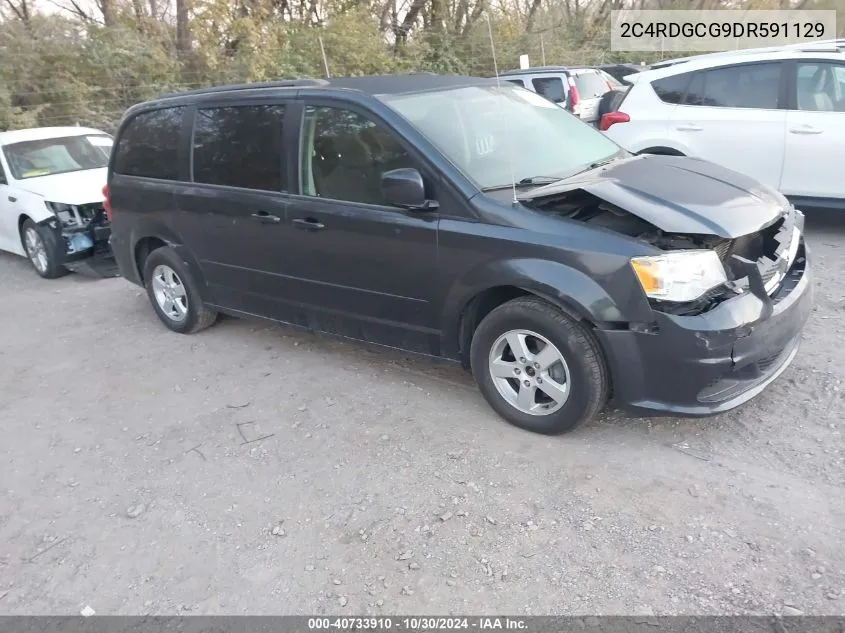 2013 Dodge Grand Caravan Sxt VIN: 2C4RDGCG9DR591129 Lot: 40733910