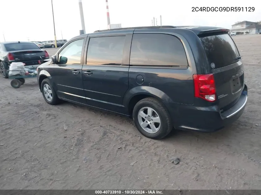 2013 Dodge Grand Caravan Sxt VIN: 2C4RDGCG9DR591129 Lot: 40733910