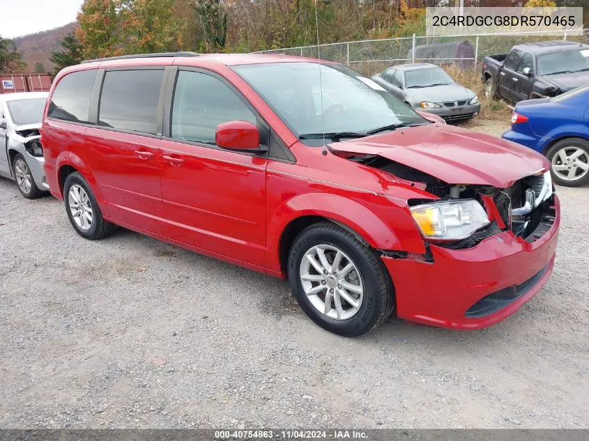 2013 Dodge Grand Caravan Sxt VIN: 2C4RDGCG8DR570465 Lot: 40754863