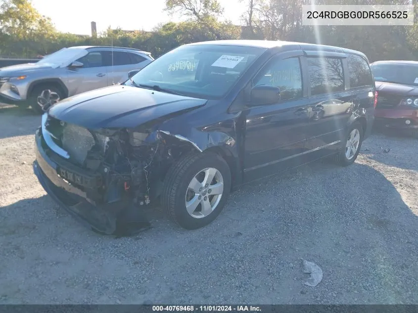 2013 Dodge Grand Caravan Se VIN: 2C4RDGBG0DR566525 Lot: 40769468