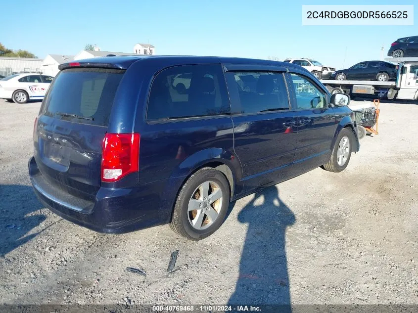 2013 Dodge Grand Caravan Se VIN: 2C4RDGBG0DR566525 Lot: 40769468