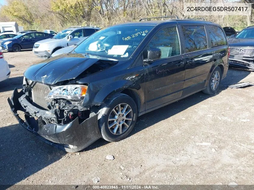 2C4RDGEG5DR507417 2013 Dodge Grand Caravan R/T