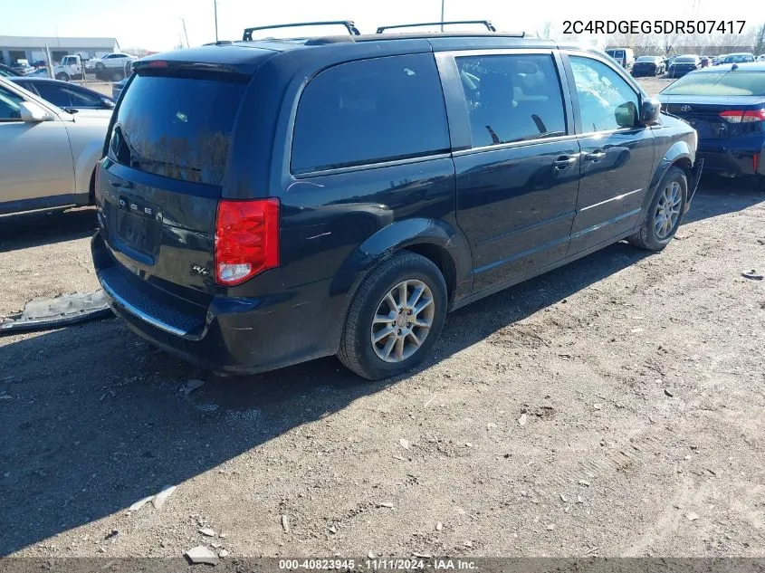 2C4RDGEG5DR507417 2013 Dodge Grand Caravan R/T