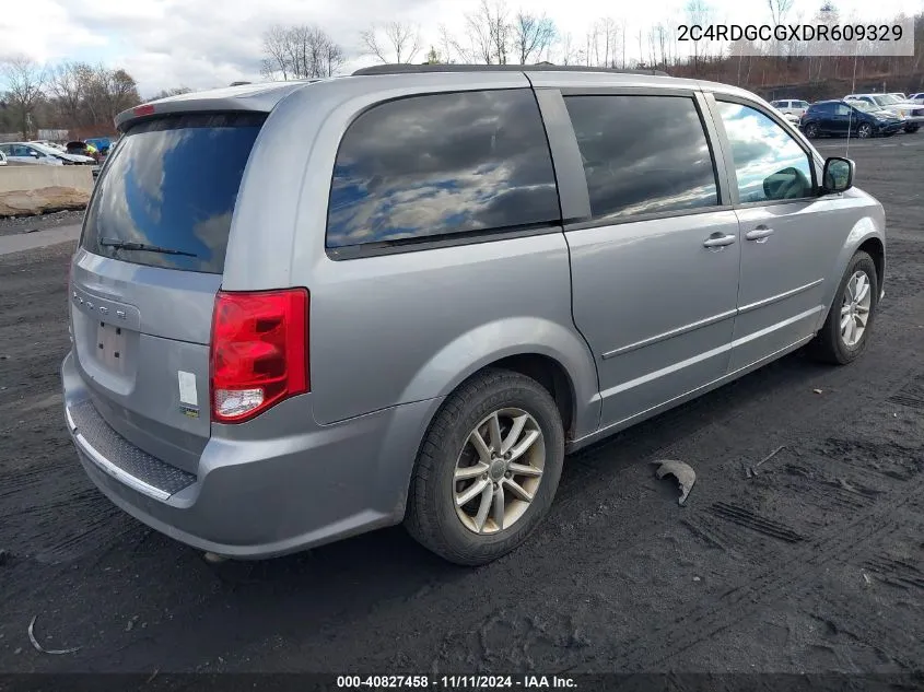 2013 Dodge Grand Caravan Sxt VIN: 2C4RDGCGXDR609329 Lot: 40827458