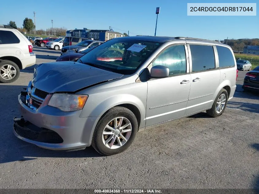 2013 Dodge Grand Caravan Sxt VIN: 2C4RDGCG4DR817044 Lot: 40834368