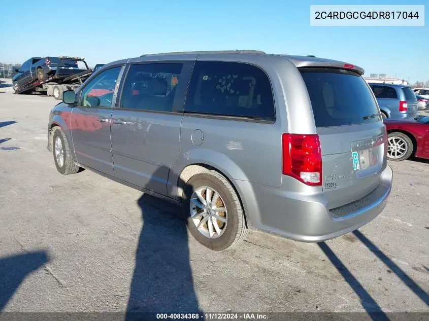 2013 Dodge Grand Caravan Sxt VIN: 2C4RDGCG4DR817044 Lot: 40834368