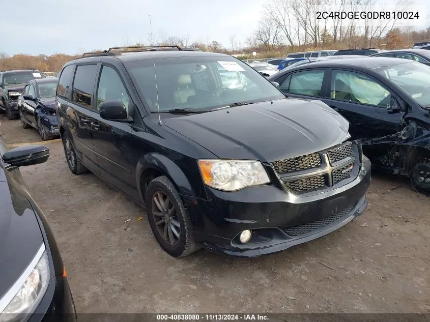 2013 Dodge Grand Caravan R/T VIN: 2C4RDGEG0DR810024 Lot: 40838080