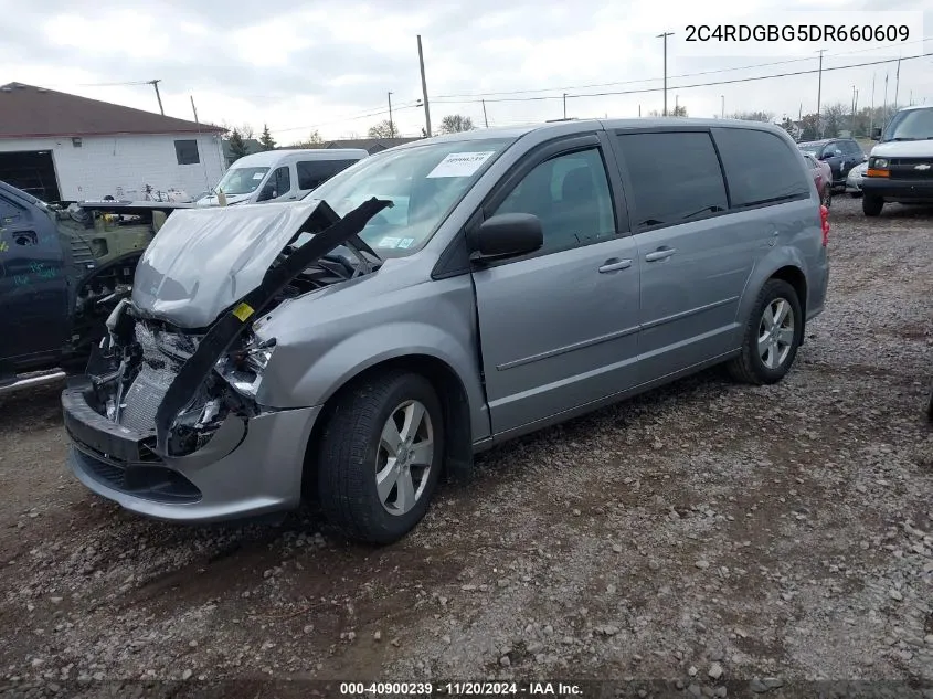 2013 Dodge Grand Caravan Se VIN: 2C4RDGBG5DR660609 Lot: 40900239