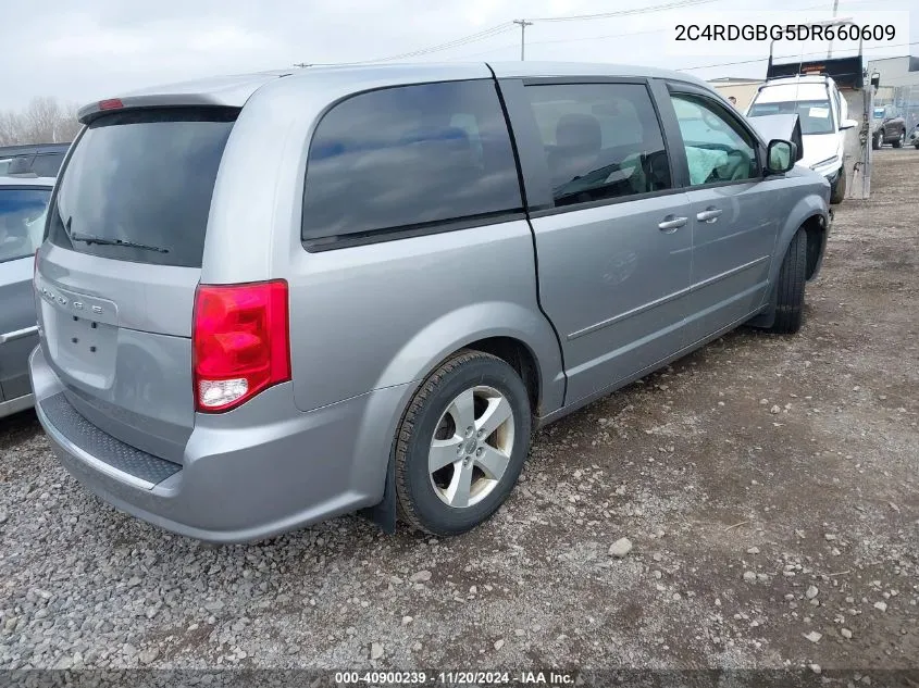 2013 Dodge Grand Caravan Se VIN: 2C4RDGBG5DR660609 Lot: 40900239