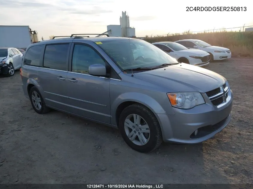 2014 Dodge Grand Caravan Crew VIN: 2C4RDGDG5ER250813 Lot: 12128471