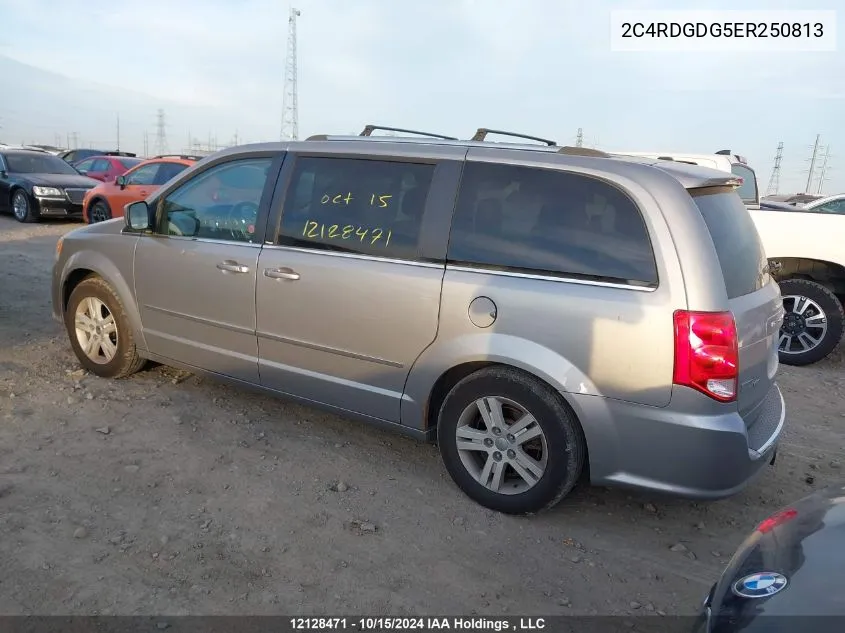 2014 Dodge Grand Caravan Crew VIN: 2C4RDGDG5ER250813 Lot: 12128471