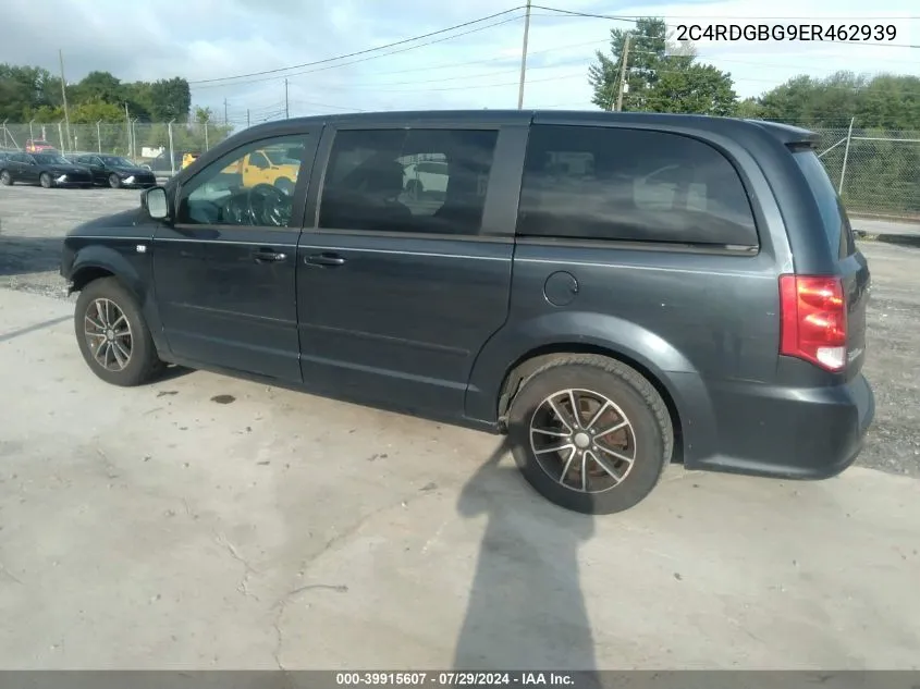 2014 Dodge Grand Caravan Se 30Th Anniversary VIN: 2C4RDGBG9ER462939 Lot: 39915607