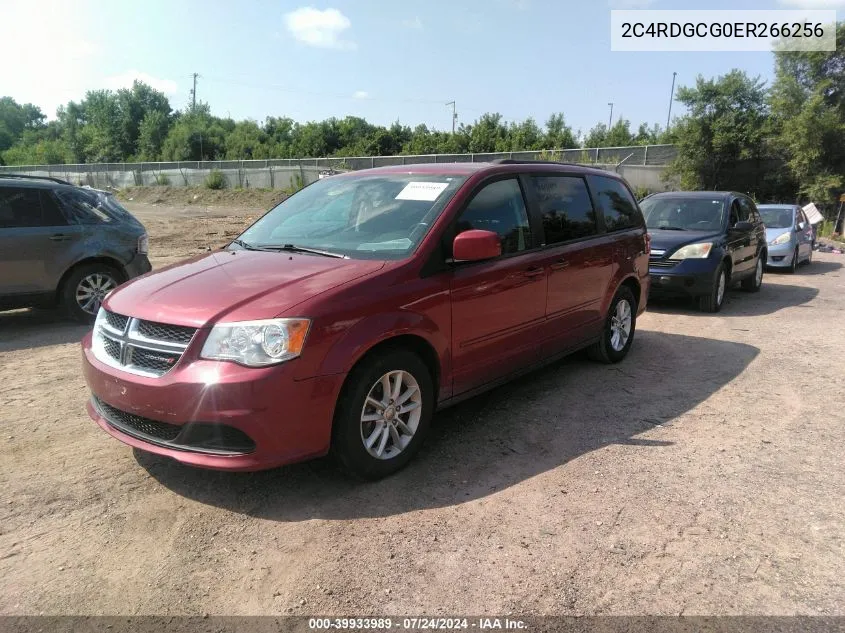 2014 Dodge Grand Caravan Sxt VIN: 2C4RDGCG0ER266256 Lot: 39933989