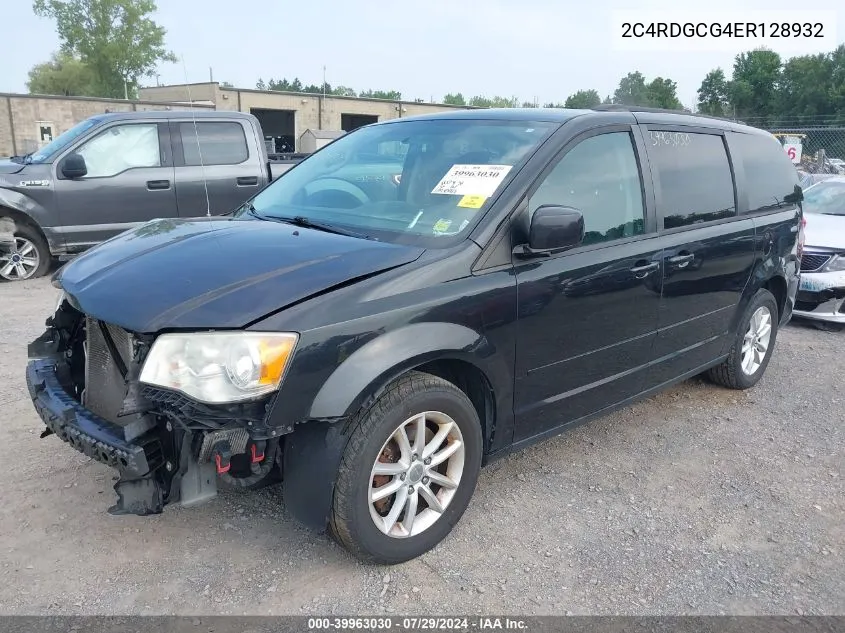 2014 Dodge Grand Caravan Sxt VIN: 2C4RDGCG4ER128932 Lot: 39963030