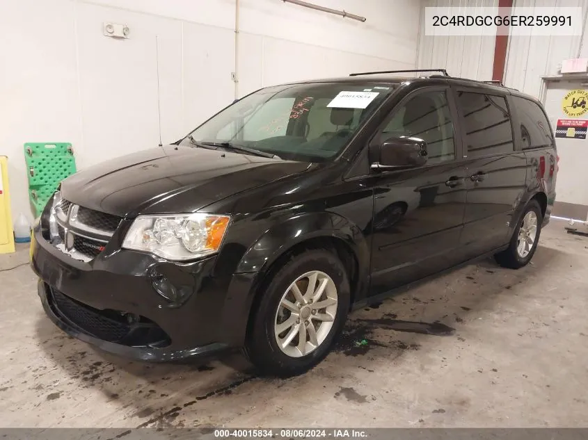 2C4RDGCG6ER259991 2014 Dodge Grand Caravan Sxt