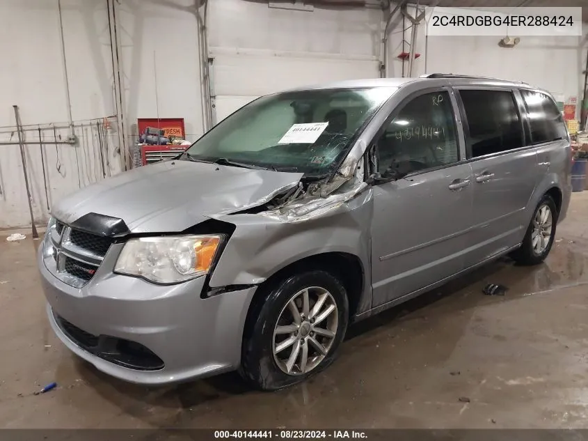 2C4RDGBG4ER288424 2014 Dodge Grand Caravan Se/Sxt