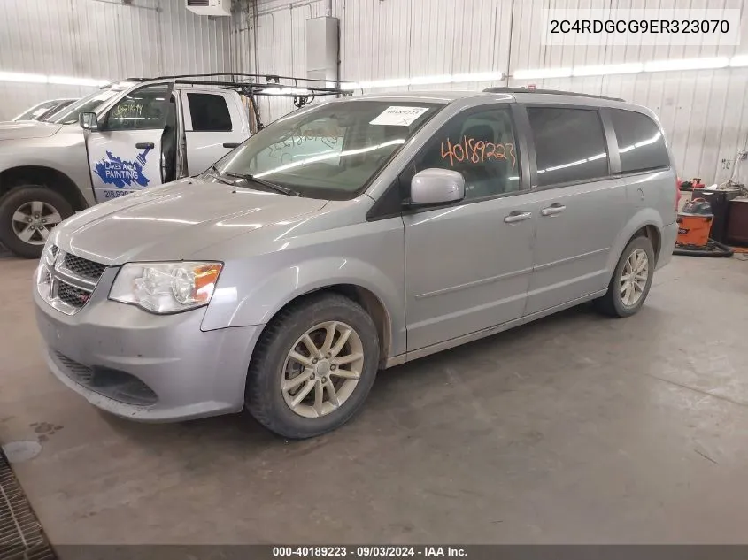 2C4RDGCG9ER323070 2014 Dodge Grand Caravan Sxt