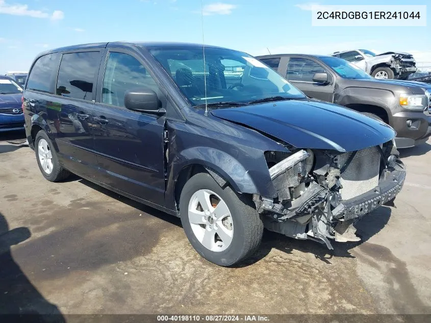 2C4RDGBG1ER241044 2014 Dodge Grand Caravan Se