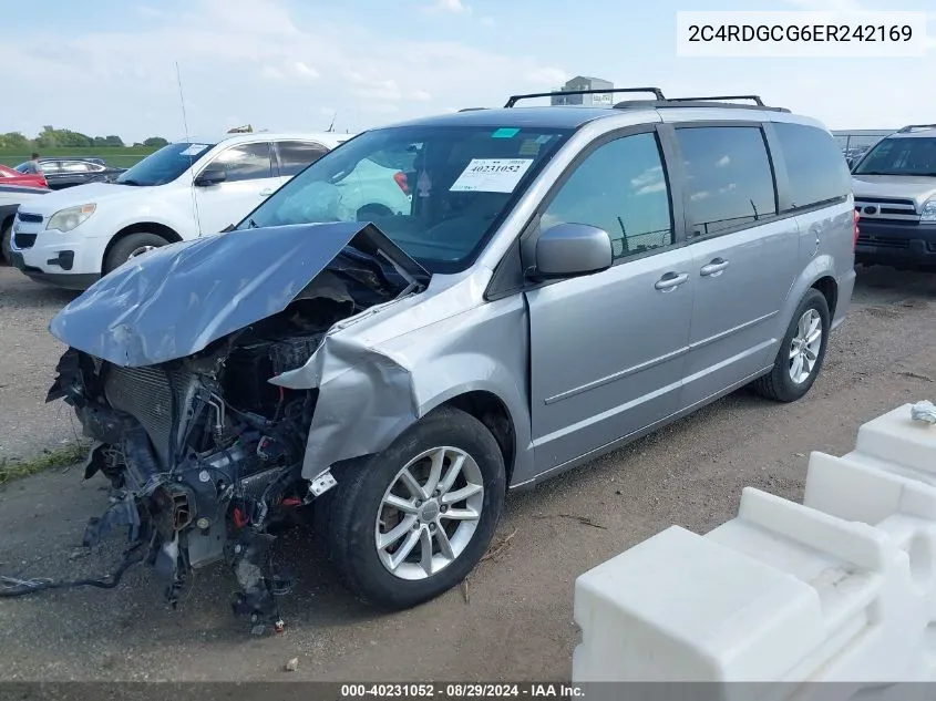 2C4RDGCG6ER242169 2014 Dodge Grand Caravan Sxt