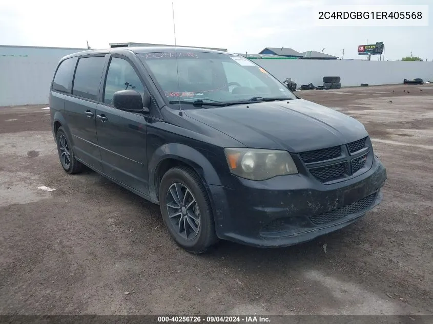 2C4RDGBG1ER405568 2014 Dodge Grand Caravan Se