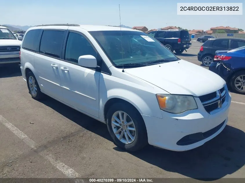 2C4RDGCG2ER313822 2014 Dodge Grand Caravan Sxt