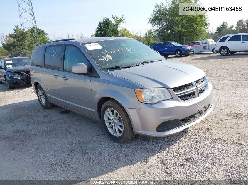 2014 Dodge Grand Caravan Sxt VIN: 2C4RDGCG4ER163468 Lot: 40272360