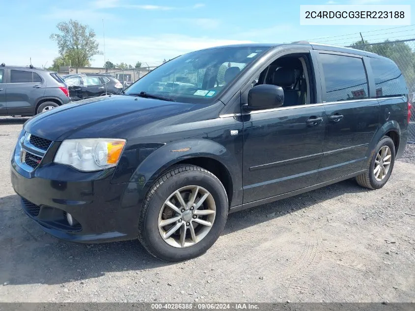 2C4RDGCG3ER223188 2014 Dodge Grand Caravan Sxt 30Th Anniversary