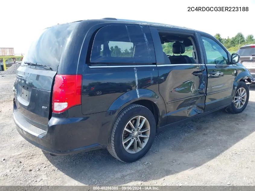 2C4RDGCG3ER223188 2014 Dodge Grand Caravan Sxt 30Th Anniversary