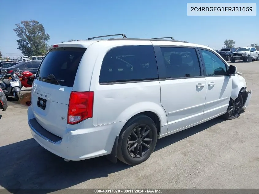 2C4RDGEG1ER331659 2014 Dodge Grand Caravan R/T