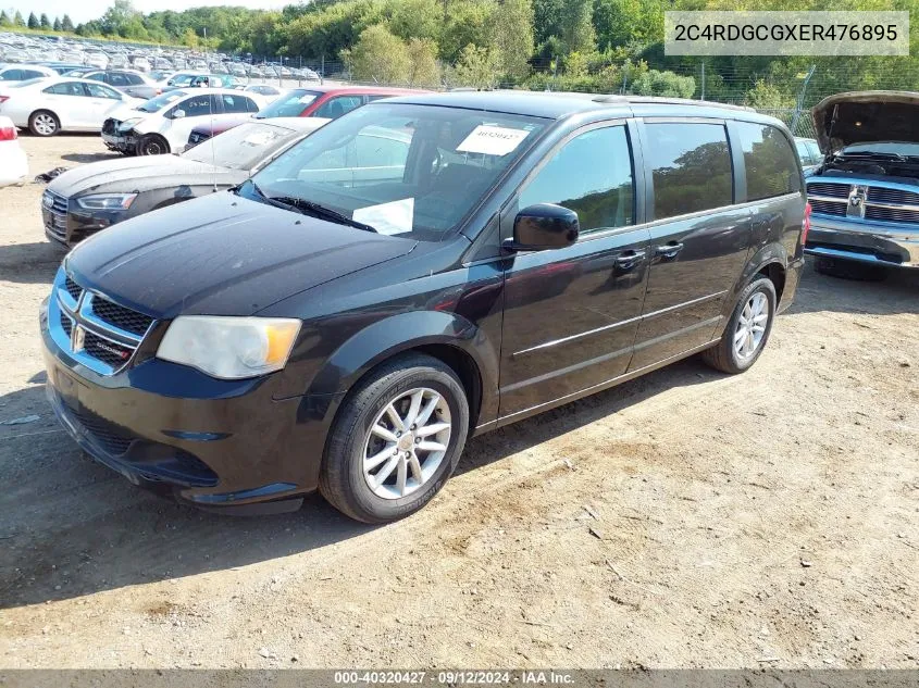 2C4RDGCGXER476895 2014 Dodge Grand Caravan Sxt