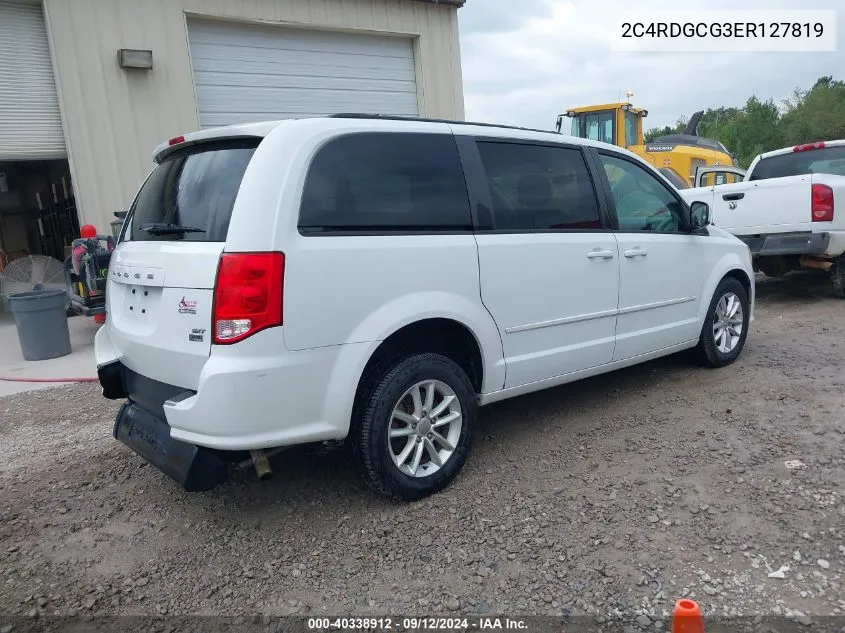 2C4RDGCG3ER127819 2014 Dodge Grand Caravan Sxt