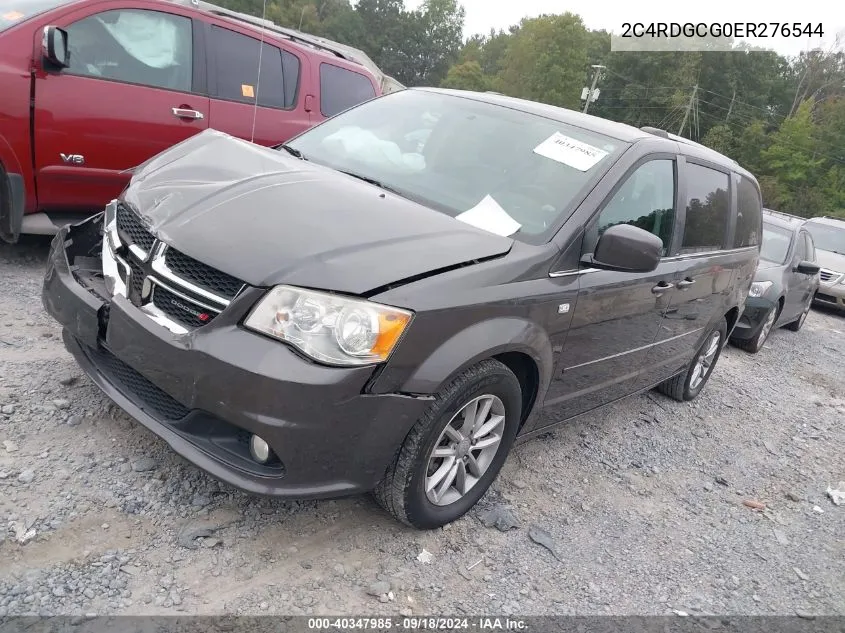 2014 Dodge Grand Caravan Sxt VIN: 2C4RDGCG0ER276544 Lot: 40347985