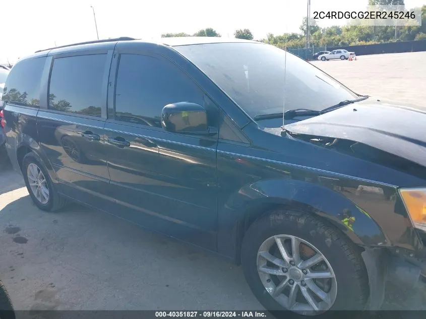 2C4RDGCG2ER245246 2014 Dodge Grand Caravan Sxt