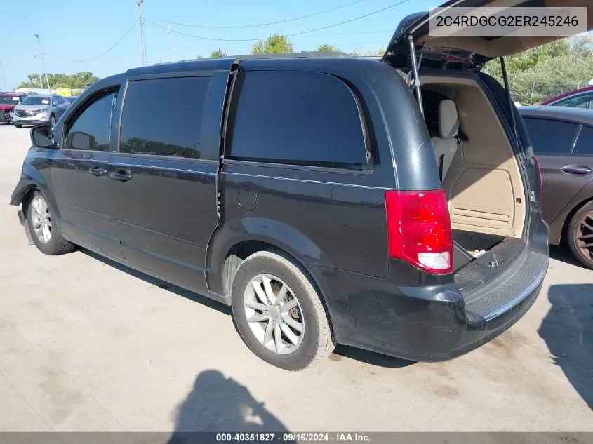 2C4RDGCG2ER245246 2014 Dodge Grand Caravan Sxt