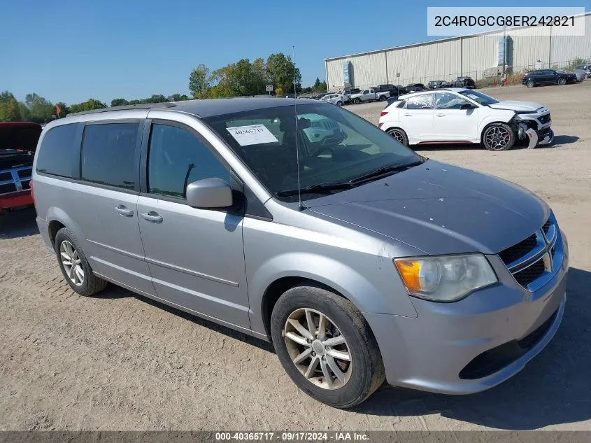 2014 Dodge Grand Caravan Sxt/Sxt 30Th Anniversary VIN: 2C4RDGCG8ER242821 Lot: 40365717